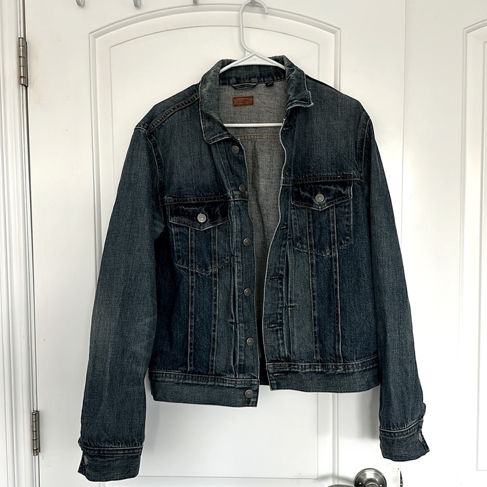 Men’s denim J crew jacket